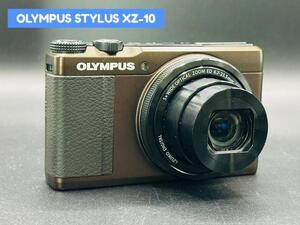 OLYMPUS STYLUS XZ-10 ブラウン 動作品