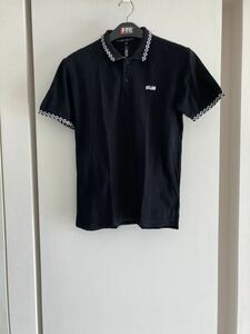 サイラスポロシャツ黒　サイズM 送料無料