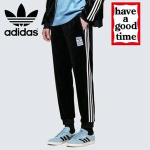 adidas × originals have a good time Hagt Velour Track Pants アディダス ハブアグッドタイム ベロア トラック パンツ ジャージ