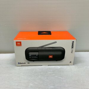 MIN【中古品】 MSMK JBL by HARMAN TUNER2 FM Bluetooth スピーカー ポータブルラジオ FM 対応 防水 〈97-240615-CN-9-MIN〉