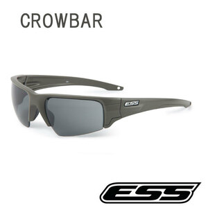 【正規販売店】ESS CROWBAR Matte Olive / スモークグレイレンズ（EE9019-14）