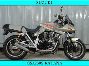 ☆２０２４ラストセール 車検令和7年10月迄 SUZUKI GSX705Sカタナ カタナ750 ショート管マフラー オーリンズ YouTubeにて動画見れます