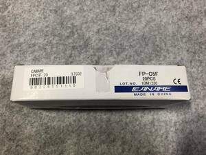 CANARE　FP-C5F　5C用F型　圧着プラグ　20組　（開封／未使用品）