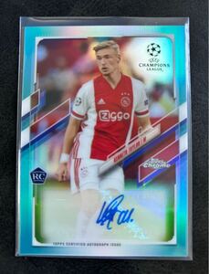 RC rookie auto topps chrome kenneth taylor ルーキー AJAX アヤックス 199枚限定