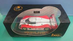 ixo MODELS 1/43 LMC054 TOYOTA TS010 #36 E.アーバイン、鈴木利男、関谷正徳　4th ル・マン 1993