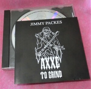 廃盤 JIMMY PACKES - AXXE TO GRIND 1993年USA盤 *Loudness, Queensryche, Robin Trower, Nile Rogers