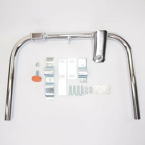 Center stand BGM PRO Soft Stop V2 20mm chrome for VESPA 50s 100 125 ET3 ビンテージスモール メッキ センタースタンド ベスパ