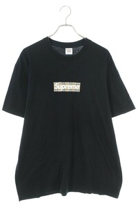 シュプリーム バーバリー Tシャツ 22SS サイズ:L バーバリーボックスロゴTシャツ 中古 OM10