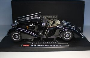 ▲最後1台！サンスター Sun Star 1/18 Horch 855 Roadster 1939 黑