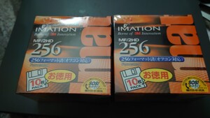 imation 3.5インチ　フロッピーディスク　10枚2個セット 256フォーマット