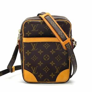 1円 外観極美品 LOUIS VUITTON ルイヴィトン モノグラム ダヌーブ ショルダーバッグ クロスボディ M45266