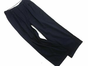 Uniqlo U ユニクロ ユー ルメール タック ワイド パンツ size73/濃紺 ■■ ☆ efb8 メンズ