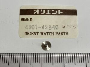 ORIENT オリエント 4201-42940 1個 新品4 未使用品 長期保管品 デッドストック 機械式時計 歯車 