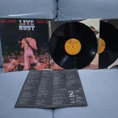 Neil Young Live Rust 2枚組レコード