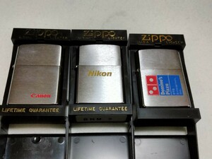 zippo 企業物 セミヴィンテージ 1990年代 3種セット 展示未使用