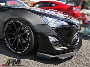 GT Style カーボン サイオン FR-S トヨタ86 ZN6 フロントリップスポイラー2012-2016 JPM