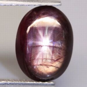 【天然大粒スタールビールース 3.24ct:6840】非加熱 タンザニア産 Natural 6Rays Star Ruby 裸石 鉱物 宝石 コランダム jewelry Tanzania