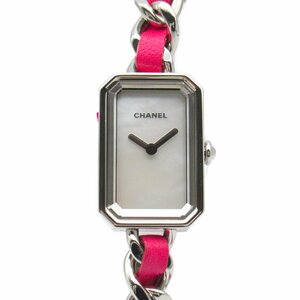 シャネル プルミエール ロックポップ世界限定1000本 ブランドオフ CHANEL ステンレススチール 腕時計 SS/革 中古 レディース