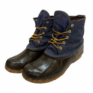 J624Y DANNER ダナー メンズ ハンティングブーツ US9 約 27cm ネイビー ブラウン D-9600/NV