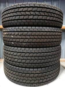 札幌 引き取り可 145/80R12 80/78N LT 4本 YOKOHAMA iceGUARD iG91 格安溝あり 冬タイヤ中古 2022年製 軽トラ軽バンなど IK-518