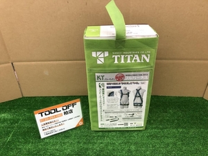 010■未使用品・即決価格■タイタン TITAN フルハーネス KTハーネス型墜落制止用器具 型式不明 ※長期保管品 ネイビー Lサイズ