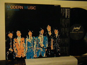 ▲LP MOON RIDERS ムーン・ライダース / MODERN MUSIC モダーン・ミュージック◇r21226