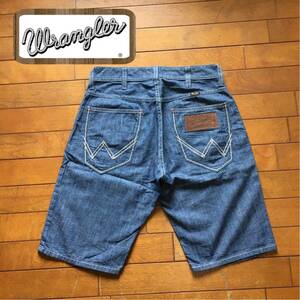 ★ 【 Wrangler 】★ シャンブレー ショートパンツ ★サイズ28★P262