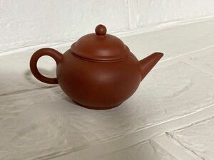 茶器　中国宣興　急須　中国古玩　煎茶道具　朱泥　中国茶器