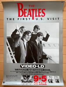 VAP ポスター「The Beatles - The First U.S Visit」ビートルズ ジョンレノン ポールマッカートニー ジョージハリソン リンゴスター