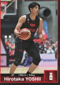 Bリーグ アルバルク東京 会場 ファンクラブ来場特典 トレーディングカード 2022-23 120 吉井 裕鷹