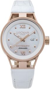 LOCMAN ロックマン 腕時計 レディース 女性 イタリア製 自動巻き おしゃれ 高級 MONTECRISTO Lady Automatic 0525R14R-RRMWRGPW