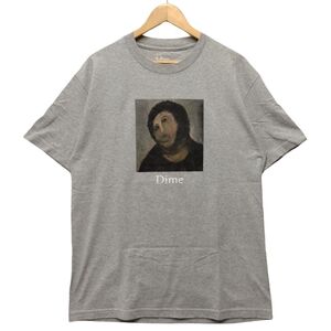 Dime ダイム MTL Jesus Painting Restoration Tee 半袖Ｔシャツ グレー サイズL 正規品 / B5684