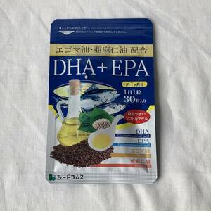 DHA+EPA オメガ3系α-リノレン酸 亜麻仁油 約1ヶ月分