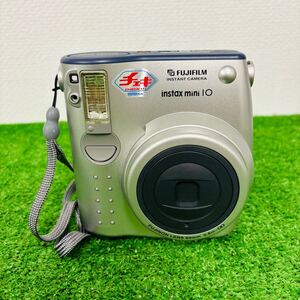 f603 【ジャンク】FUJIFILM/富士フイルム チェキ cheki instax mini 10 インスタントカメラ シルバー 送:60