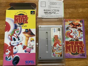 ミスターナッツ/MR.NUTZ/スーパーファミコン/国内正規品/完品