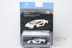 【アウトレット】ポスターカーズ 1/64 ランボルギーニ カウンタック LPI800-4 ホワイト PosterCars Lamborghini Countach ミニカー