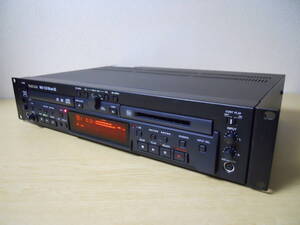 ★TASCAM★ タスカム 業務用 CD/MDプレーヤー MD-CD1 B mkⅢ / 動作品・メンテ済 / 新品CDピックアップ / 純正リモコン・取説 付属