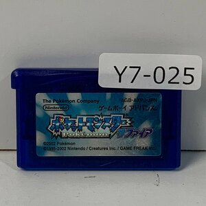 Y7-025 GBA ゲームボーイアドバンス ポケットモンスター サファイア Pokemon 愛知 3cmサイズ