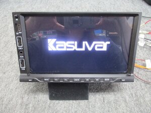 ▼ Kasuvar カスター 7インチ 2DIN Android ディスプレイオーディオ Bluetoothオーディオ USB ラジオ カーナビ ミラーリング