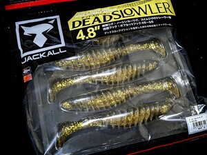 最終ストック 即決 送込 クーポンOK ジャッカル デッドスローラー 4.8 ●マーモキンクロ Jackall DEAD SLOWLER 次回生産未定 初期カラー