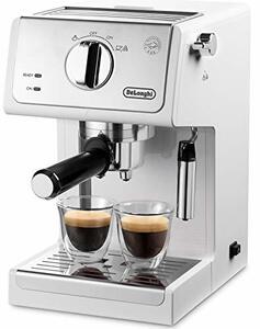 【中古】 デロンギ(DeLonghi) アクティブ エスプレッソ・カプチーノメーカー ECP3220J-W トゥルーホワ