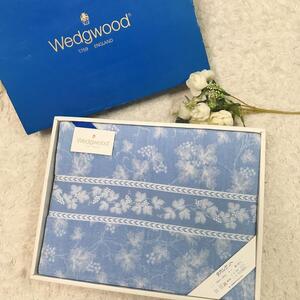 Wedgwood 新品未使用　タオルケット　シングル　イチゴ柄　140x190