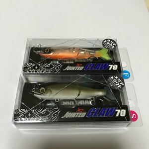 ガンクラフト 鮎邪JOINTED CLAW 70 2色SET GAN CRAFT ジョインテッドクロー 70 トラウト イクラベリージョイクロ70 エリアトラウト Type-F