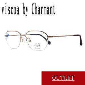 【度付きレンズ込み】アウトレット 128 viscoa by Charmant outlet sale セール 眼鏡 めがね 伊達眼鏡