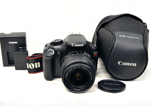 Canon キャノン EOS Kiss X50 EF-S 18-55mm F3.5-5.6 IS Ⅱ レンズキット 完動美品