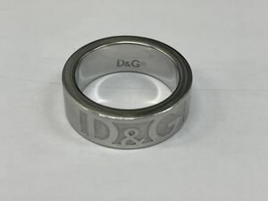 D&G ドルチェ&ガッバーナ リング 指輪　15号　シルバーカラー