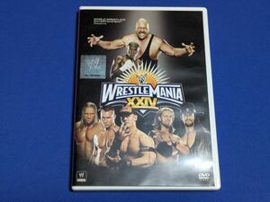 0625-09【レンタル落ちDVD】WWE レッスルマニア 24 VOL.3/トールケースに交換済み/送料：クリックポスト 185円