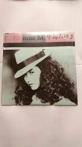 中島みゆき　miss M. LPレコード