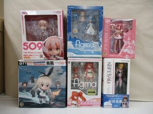 #w52【梱100】マックスファクトリー figma ねんどろいど 艦これ 島風 イカ娘 結城友奈 他 フィギュア まとめセット