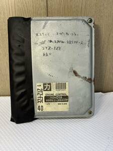 エスティマ　TCR20 TCR21 2TZ-FZE エンジンコンピューター 89661-28400 ECU カ スーパーチャージャー